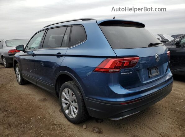 3VV0B7AX0LM166729 2020 VOLKSWAGEN TIGUAN Blue უკანა მარცხენა