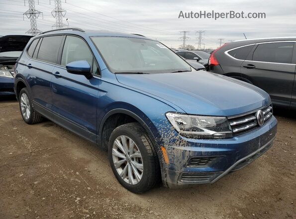3VV0B7AX0LM166729 2020 VOLKSWAGEN TIGUAN Blue წინა მარჯვენა