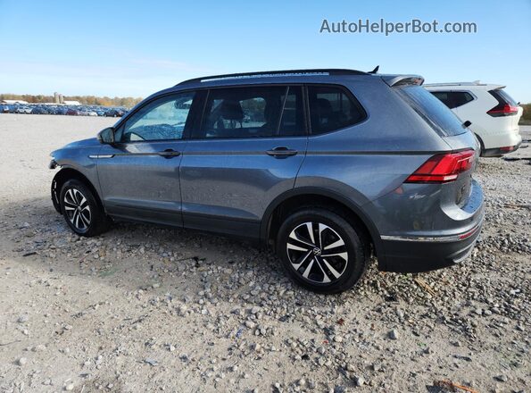 3VV0B7AX5NM123765 2022 VOLKSWAGEN TIGUAN Gray Rear left