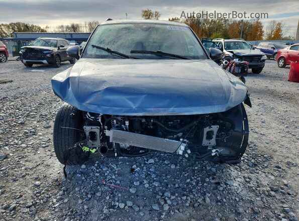 3VV0B7AX5NM123765 2022 VOLKSWAGEN TIGUAN Gray Front view