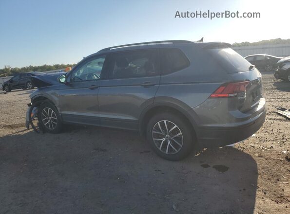 3VV0B7AX6MM015878 2021 VOLKSWAGEN TIGUAN Gray Trasero izquierdo