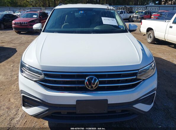 3VV1B7AX1NM015454 2022 VOLKSWAGEN TIGUAN White Դիմացի տեսք