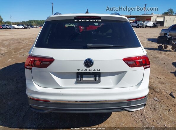 3VV1B7AX1NM015454 2022 VOLKSWAGEN TIGUAN White 