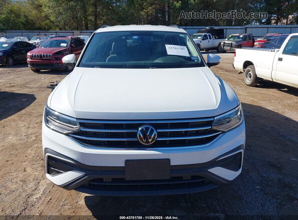 3VV1B7AX1NM015454 2022 VOLKSWAGEN TIGUAN White Սարքավորումների վահանակի տեսք
