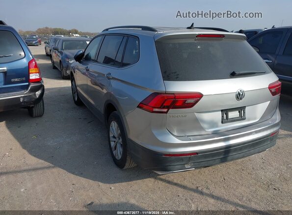 3VV1B7AX5LM138834 2020 VOLKSWAGEN TIGUAN Серебряный Задняя левая четверть