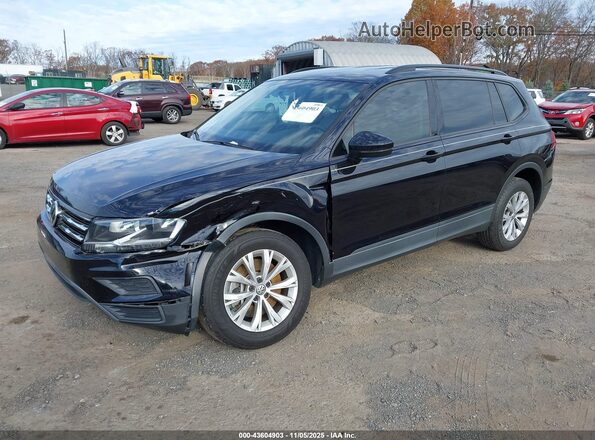 3VV1B7AX6LM083004 2020 VOLKSWAGEN TIGUAN Black Առջևի ձախ երեք քառորդ տեսարան