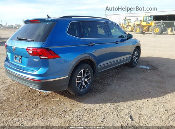 3VV2B7AX0LM137367 2020 VOLKSWAGEN TIGUAN Синий Задняя правая четверть