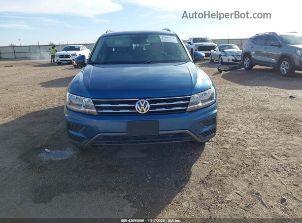 3VV2B7AX0LM137367 2020 VOLKSWAGEN TIGUAN Синий Вид щитка приборов