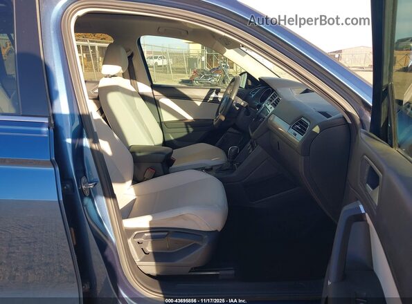 3VV2B7AX0LM137367 2020 VOLKSWAGEN TIGUAN Синий Вид салона спереди