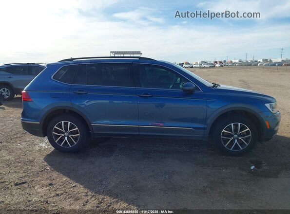 3VV2B7AX0LM137367 2020 VOLKSWAGEN TIGUAN Синий Вид задней части салона