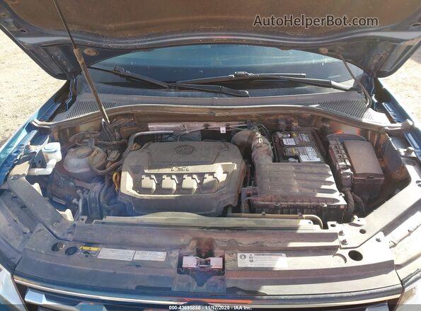 3VV2B7AX0LM137367 2020 VOLKSWAGEN TIGUAN Синий Вид сзади