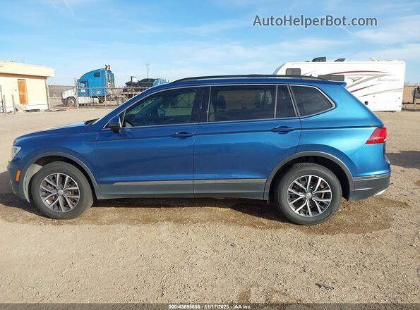 3VV2B7AX0LM137367 2020 VOLKSWAGEN TIGUAN Синий Панорамный вид салона 360°