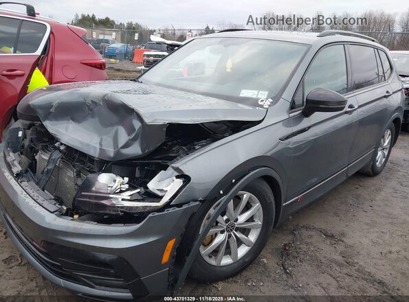 3VV2B7AX1LM071945 2020 VOLKSWAGEN TIGUAN Gray Vista tres cuartos delantera izquierda