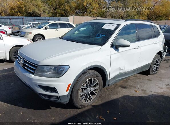 3VV2B7AX2LM069363 2020 VOLKSWAGEN TIGUAN White Առջևի ձախ երեք քառորդ տեսարան