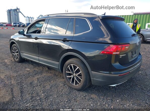 3VV2B7AX4MM129063 2021 VOLKSWAGEN TIGUAN Black Հետևի ձախ