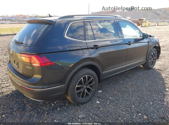 3VV2B7AX4MM129063 2021 VOLKSWAGEN TIGUAN Black Հետևի աջ