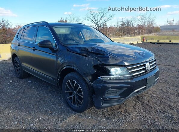 3VV2B7AX4MM129063 2021 VOLKSWAGEN TIGUAN Black Դիմացի տեսք