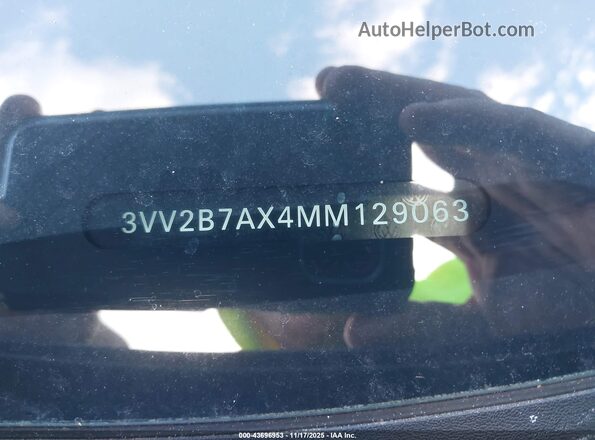 3VV2B7AX4MM129063 2021 VOLKSWAGEN TIGUAN Black 
