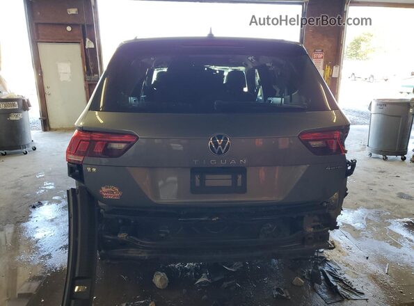 3VV2B7AX4NM110594 2022 VOLKSWAGEN TIGUAN Gray Widok z tyłu