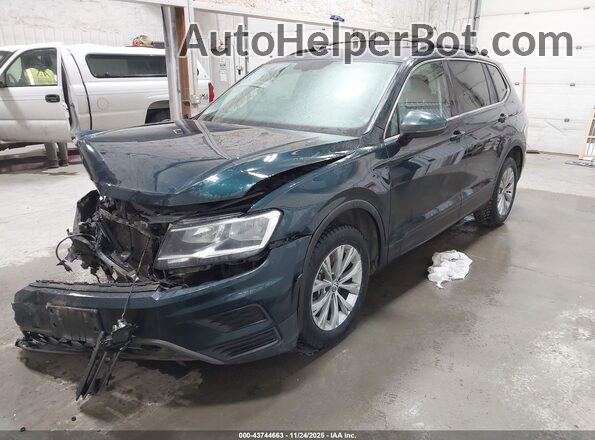 3VV2B7AX5KM054290 2019 VOLKSWAGEN TIGUAN Green Przód lewy