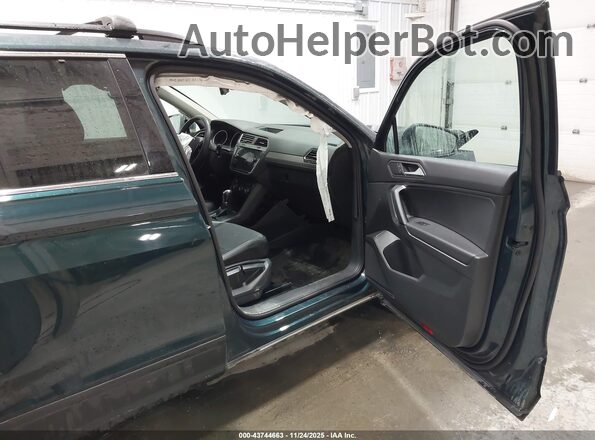 3VV2B7AX5KM054290 2019 VOLKSWAGEN TIGUAN Green Widok wnętrza z przodu
