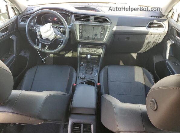 3VV2B7AX5LM007911 2020 VOLKSWAGEN TIGUAN White Առջևի վահանակի տեսք