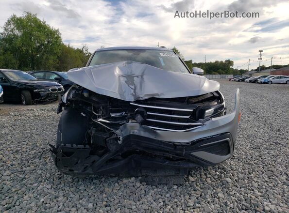 3VV2B7AX5NM039051 2022 VOLKSWAGEN TIGUAN Silver Widok z przodu