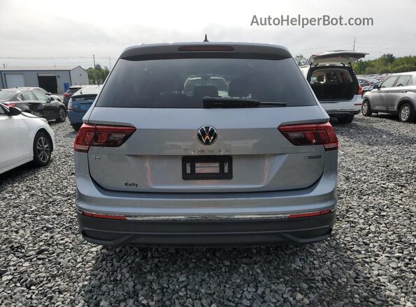 3VV2B7AX5NM039051 2022 VOLKSWAGEN TIGUAN Silver Widok z tyłu