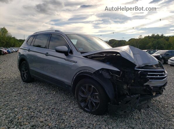 3VV2B7AX5NM039051 2022 VOLKSWAGEN TIGUAN Silver Przód prawy