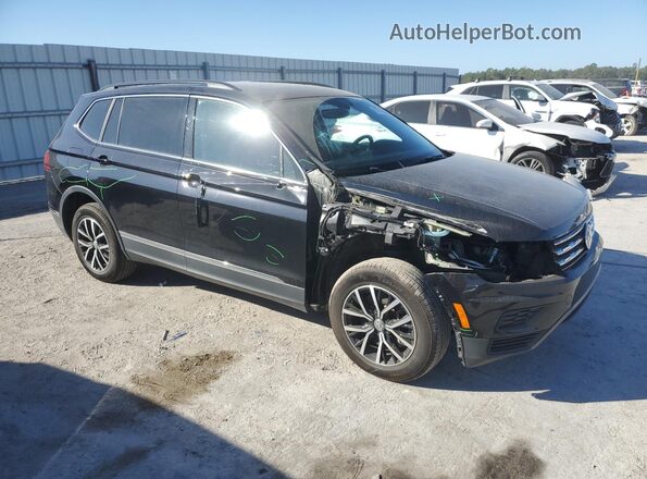 3VV2B7AX6MM085471 2021 VOLKSWAGEN TIGUAN Black Передня права чверть
