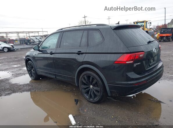 3VV2B7AX7MM083843 2021 VOLKSWAGEN TIGUAN Black Հետևի ձախ