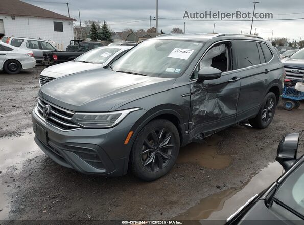 3VV2B7AX8RM019883 2024 VOLKSWAGEN TIGUAN Gray Առջևի ձախ երեք քառորդ տեսարան
