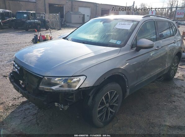 3VV2B7AX9LM003098 2020 VOLKSWAGEN TIGUAN Silver Առջևի ձախ երեք քառորդ տեսարան