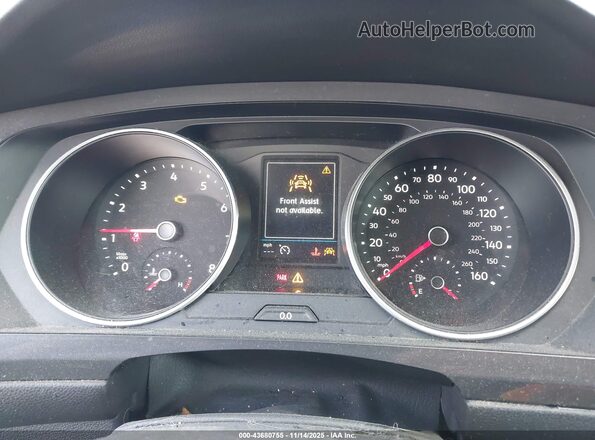 3VV2B7AX9LM003098 2020 VOLKSWAGEN TIGUAN Silver Հետևի նստատեղերի տեսք