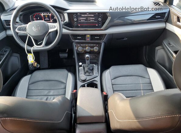 3VV2X7B26NM089641 2022 VOLKSWAGEN TAOS Gray Dashboard view