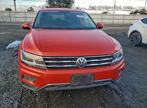 3VV3B7AX1JM062373 2018 VOLKSWAGEN TIGUAN Red 