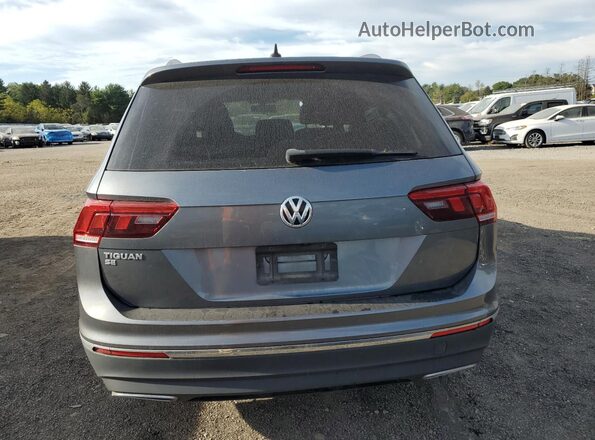 3VV3B7AX2LM123121 2020 VOLKSWAGEN TIGUAN Серый Вид сзади