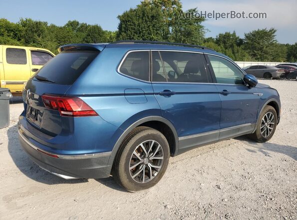 3VV3B7AX3LM042953 2020 VOLKSWAGEN TIGUAN Blue Rear right
