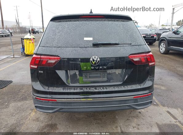 3VV3B7AX3NM062512 2022 VOLKSWAGEN TIGUAN Black 