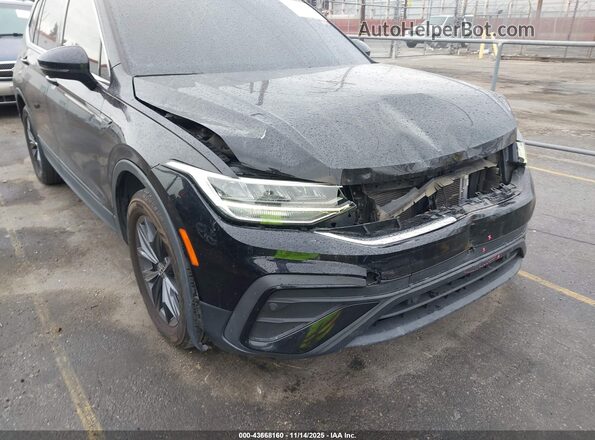 3VV3B7AX3NM062512 2022 VOLKSWAGEN TIGUAN Black 