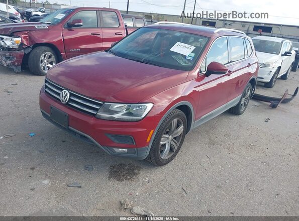 3VV3B7AX4LM064749 2020 VOLKSWAGEN TIGUAN Red Front left