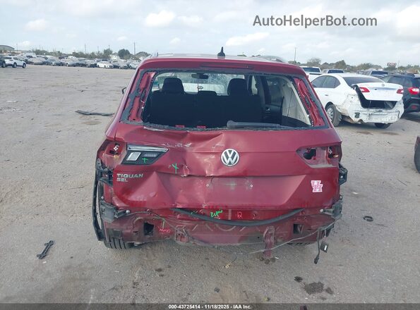 3VV3B7AX4LM064749 2020 VOLKSWAGEN TIGUAN Red Front view