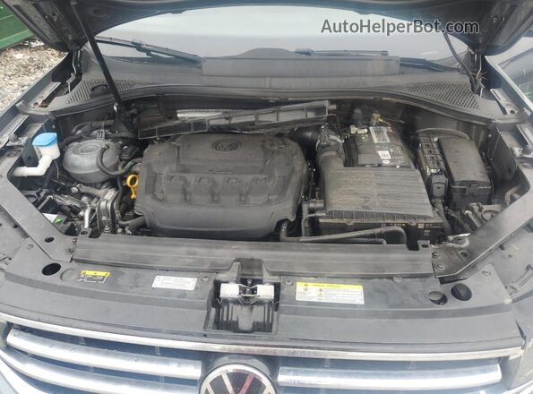 3VV3B7AX4NM072031 2022 VOLKSWAGEN TIGUAN Gray Շարժիչի բաժամունքի տեսք