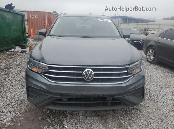 3VV3B7AX4NM072031 2022 VOLKSWAGEN TIGUAN Gray Դիմացի տեսք