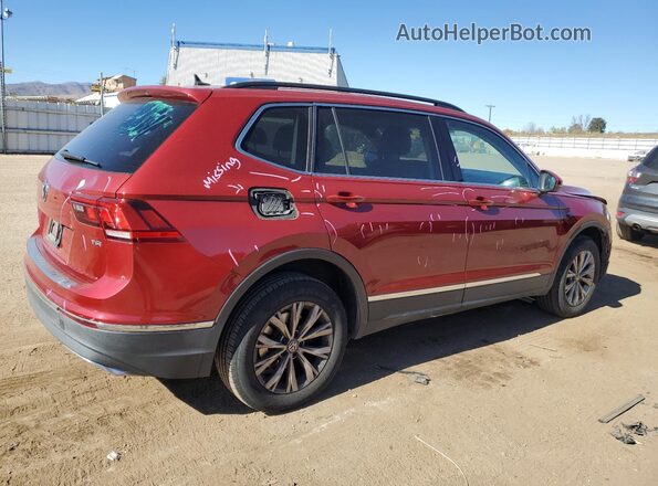 3VV3B7AX5JM040974 2018 VOLKSWAGEN TIGUAN Red Tył prawy