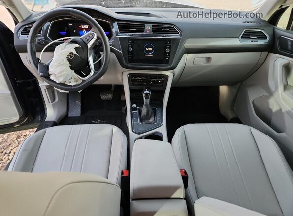 3VV3B7AX7NM149426 2022 VOLKSWAGEN TIGUAN Blue წინა პანელის ხედი