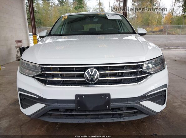3VV3B7AX8RM042956 2024 VOLKSWAGEN TIGUAN Белый Вид задней части салона