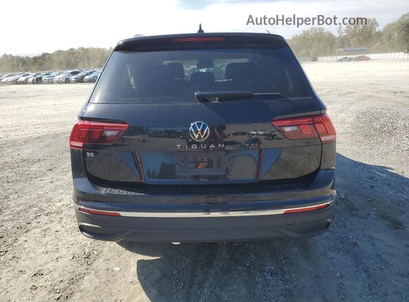 3VV3B7AX8RM186314 2024 VOLKSWAGEN TIGUAN Black Rear view