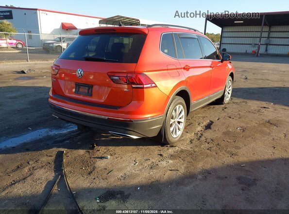 3VV3B7AX9JM090678 2018 VOLKSWAGEN TIGUAN Orange 