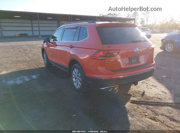 3VV3B7AX9JM090678 2018 VOLKSWAGEN TIGUAN Orange 